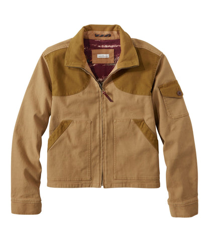L.L.Bean Women's Signature Northwoods Canvas Jacket Marsh Brown
