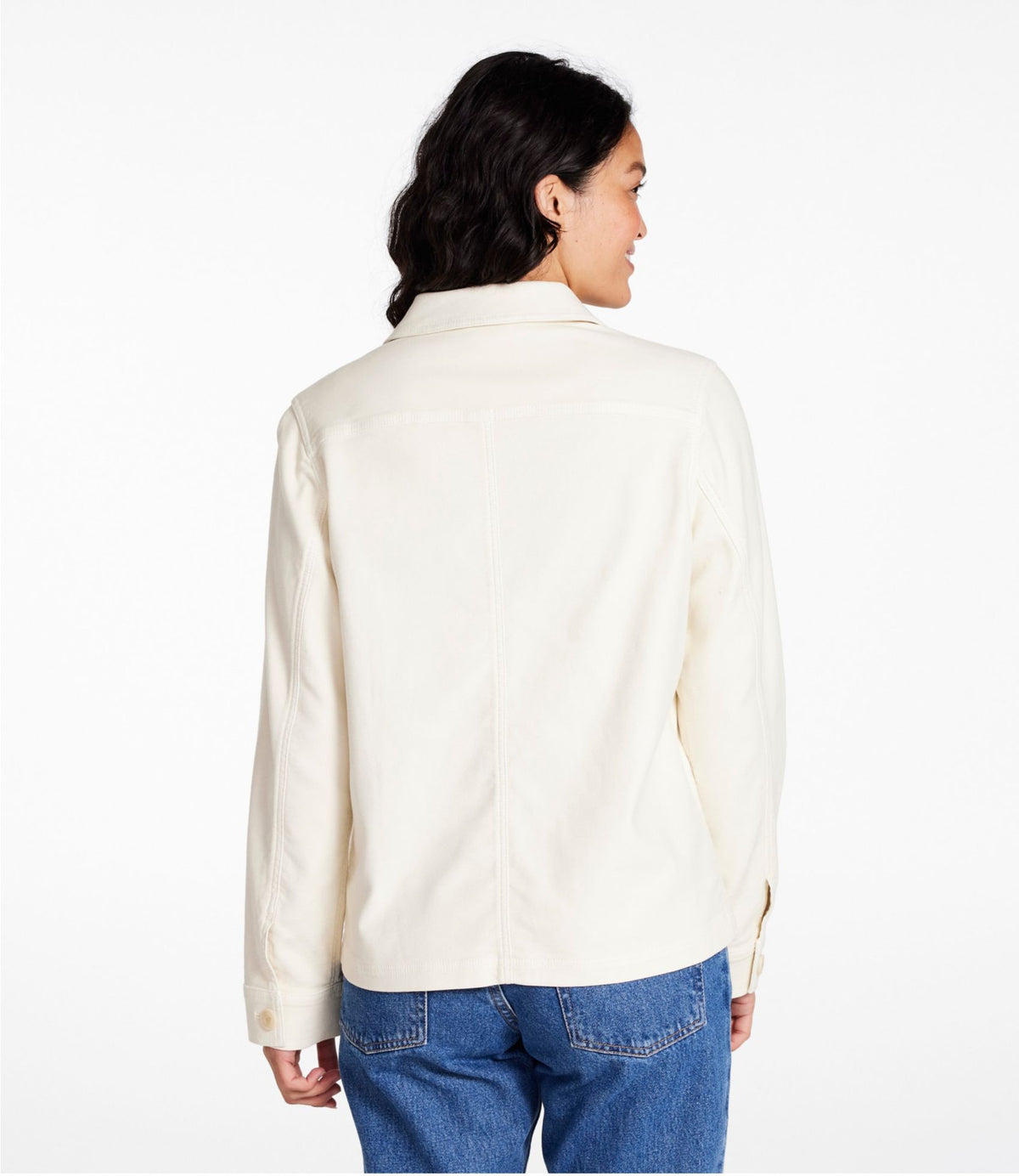 L.L.Bean Women's Bean's Stretch Barn Jacket Sea Grass