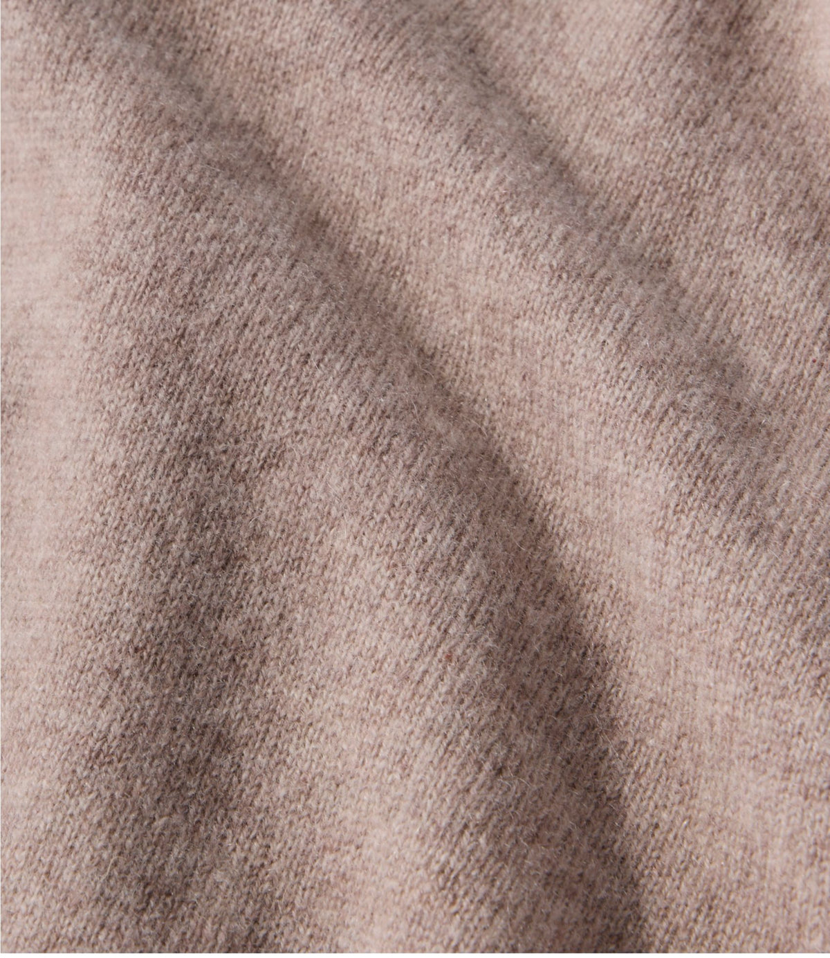 L.L.Bean Women's Classic Cashmere Sweater, Relaxed Polo Camel Heather