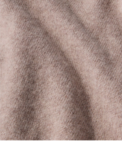 L.L.Bean Women's Classic Cashmere Sweater, Relaxed Polo Camel Heather