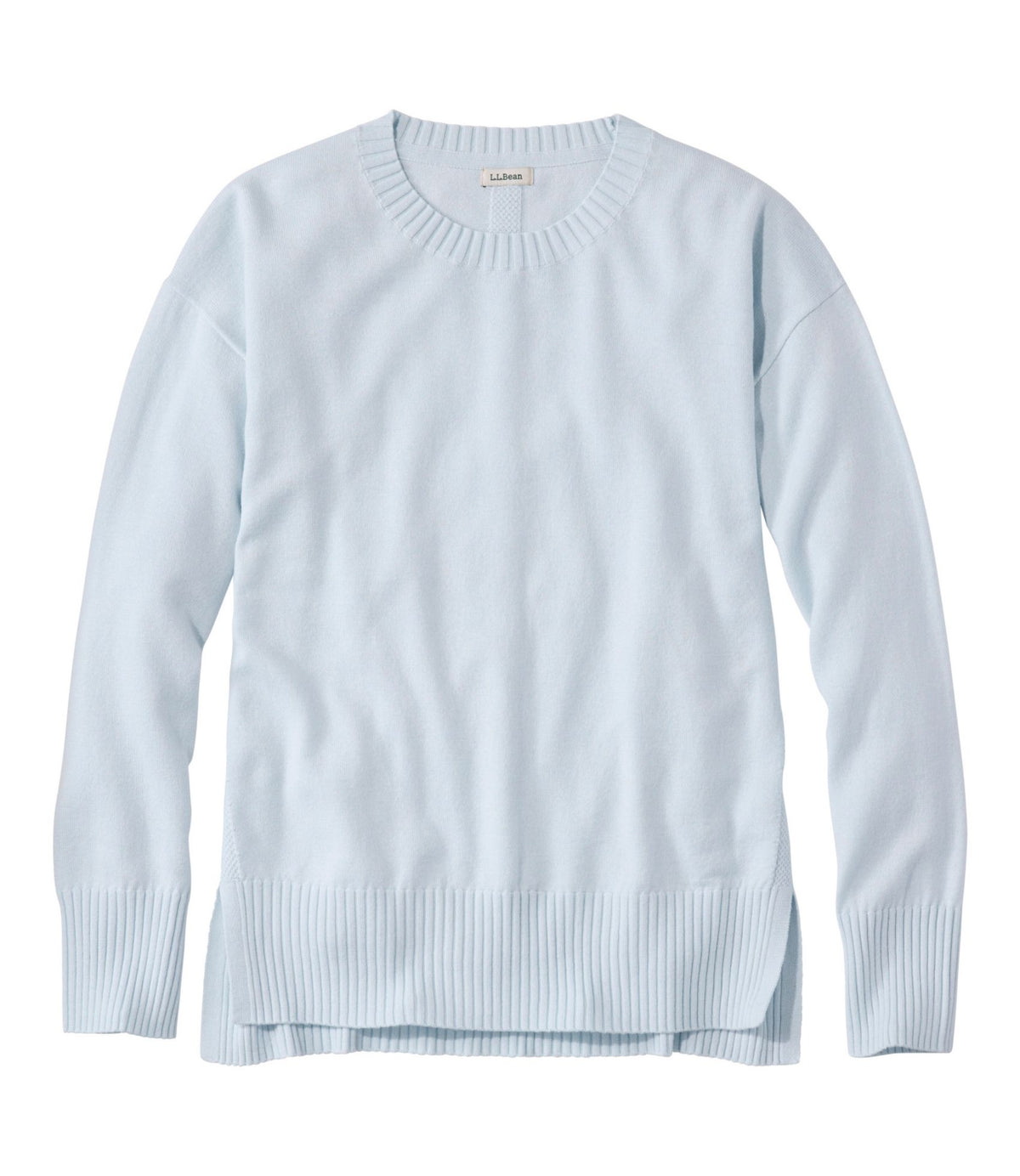 L.L.Bean Women's VentureSoft Sweater Pullover Icy Blue