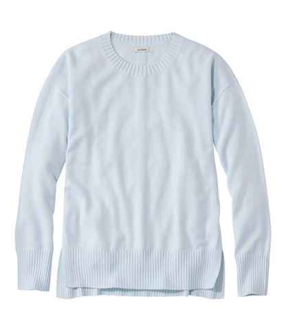 L.L.Bean Women's VentureSoft Sweater Pullover Icy Blue