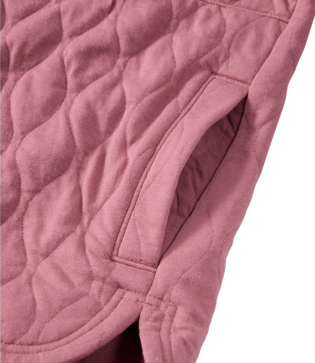 L.L.Bean Women's VentureSoft Quilted Hooded Pullover Bone