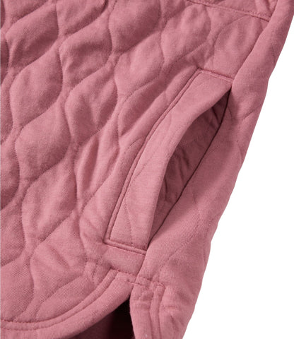 L.L.Bean Women's VentureSoft Quilted Hooded Pullover Bone