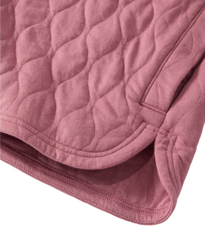 L.L.Bean Women's VentureSoft Quilted Hooded Pullover Bone
