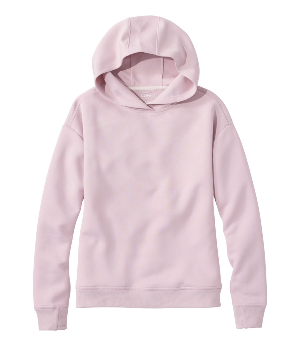 L.L.Bean Women's Multisport Hooded Pullover Sweatshirt Antique Lilac