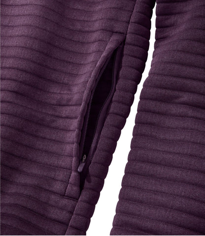 L.L.Bean Women's Airlight Knit Full-Zip Bone Heather