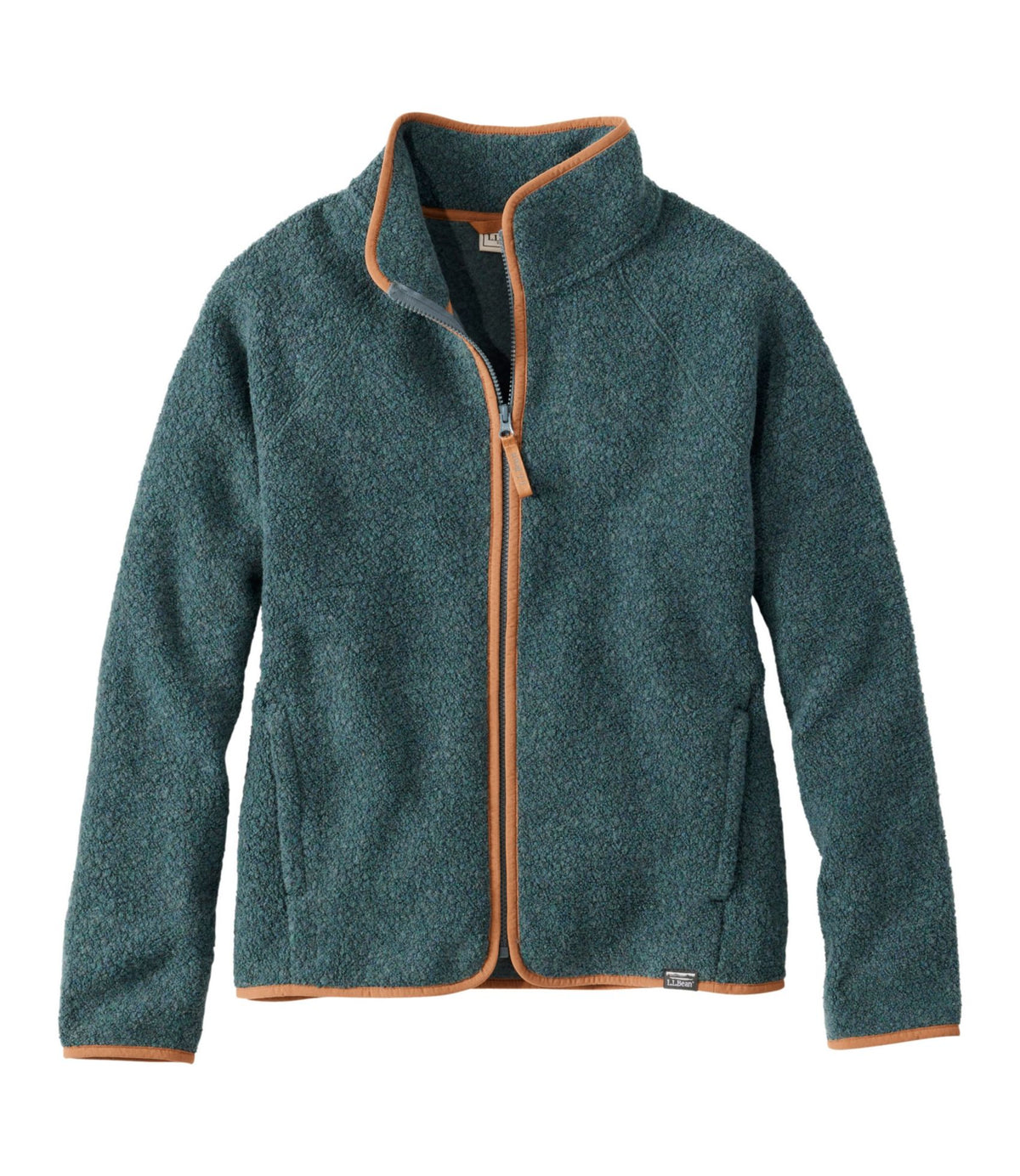 L.L.Bean Women's All Season Wool Fleece Full-Zip Jacket Balsam