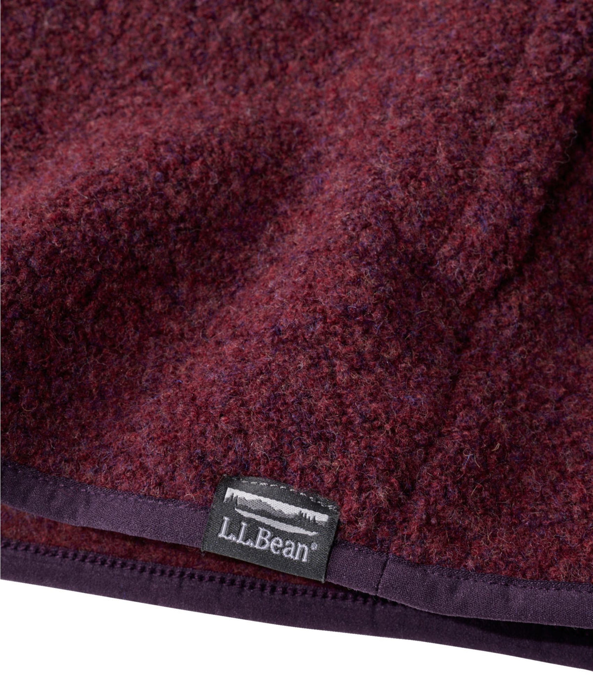 L.L.Bean Women's All Season Wool Fleece Full-Zip Jacket Balsam