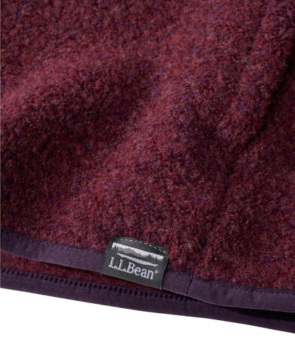 L.L.Bean Women's All Season Wool Fleece Full-Zip Jacket Balsam