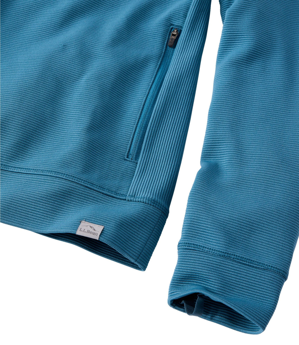 L.L.Bean Women's VentureStretch Ottoman-Rib Hoodie