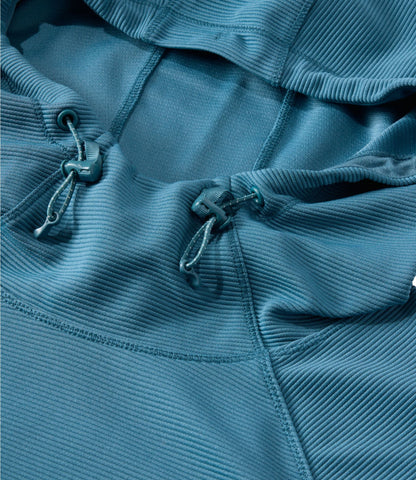 L.L.Bean Women's VentureStretch Ottoman-Rib Hoodie