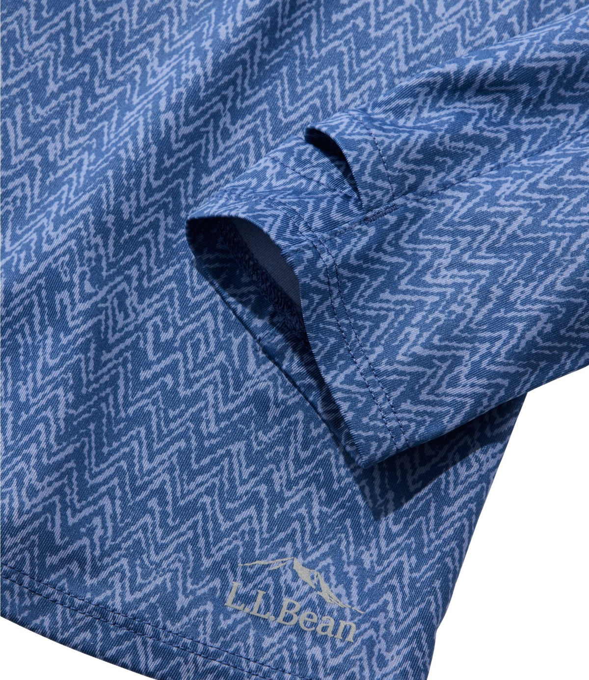 L.L.Bean Women's Access Trail Pullover, Long-Sleeve Quarter-Zip Print