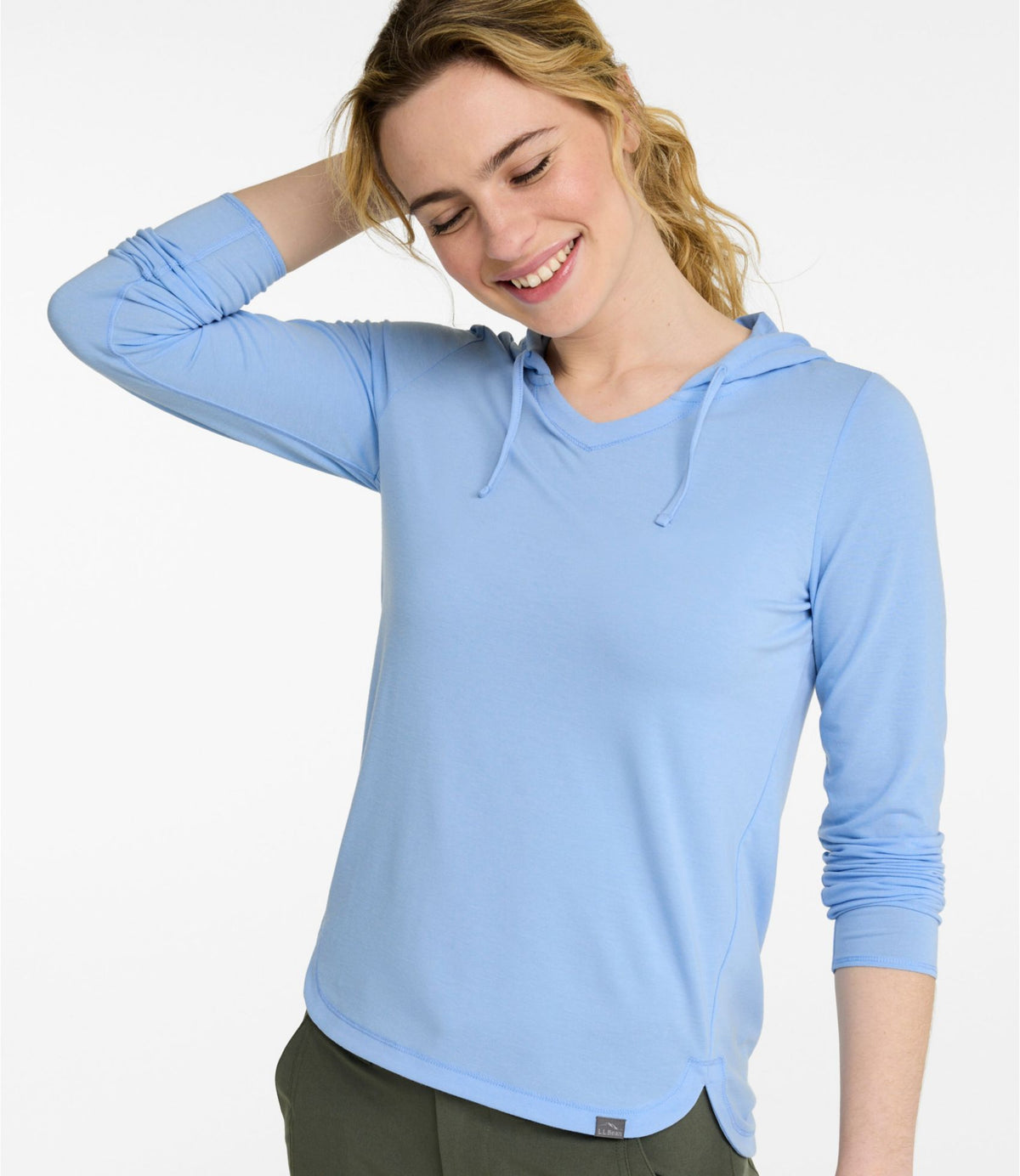 L.L.Bean Women's Everyday SunSmart® Hoodie, Long-Sleeve Fig