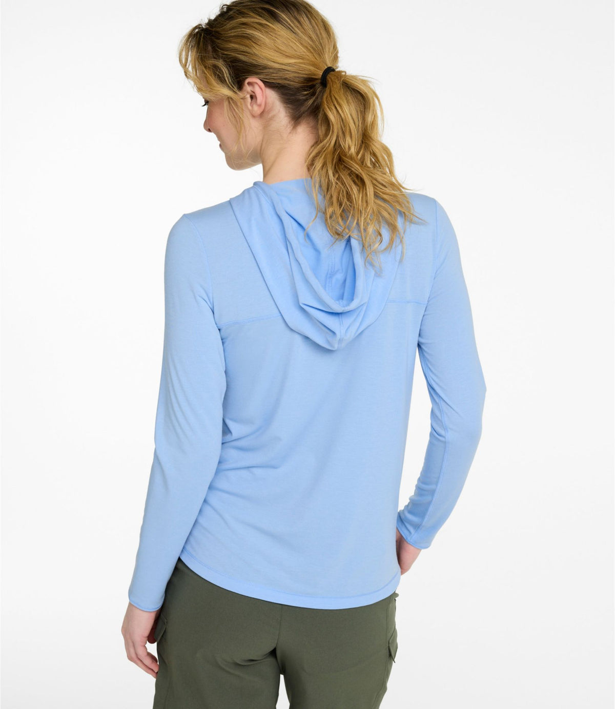 L.L.Bean Women's Everyday SunSmart® Hoodie, Long-Sleeve Fig
