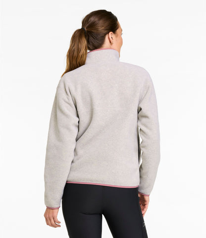 L.L.Bean Women's Mountain Classic Fleece Pullover Clay Heather