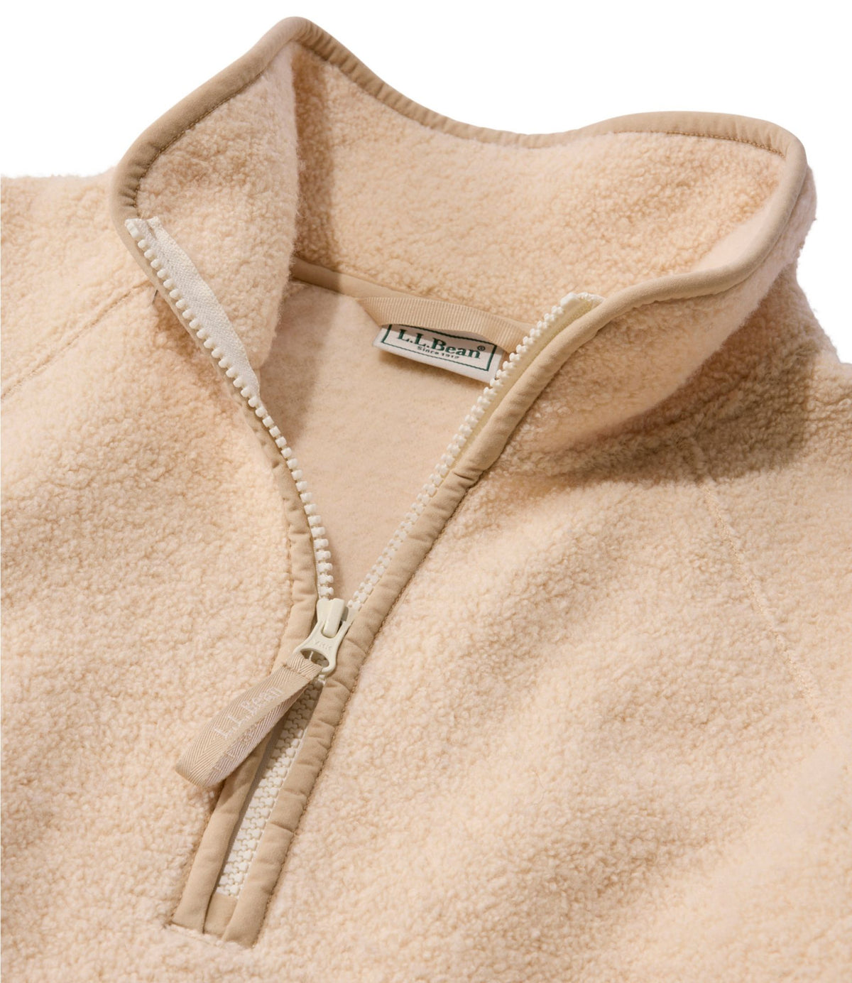 L.L.Bean Women's All Season Wool Fleece Pullover Balsam