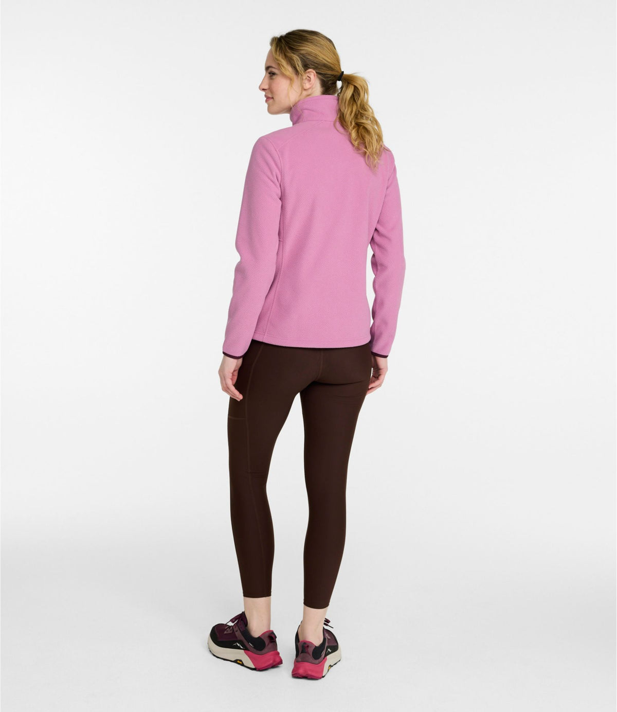 L.L.Bean Women's Wind Challenger Fleece Jacket Carbon Navy