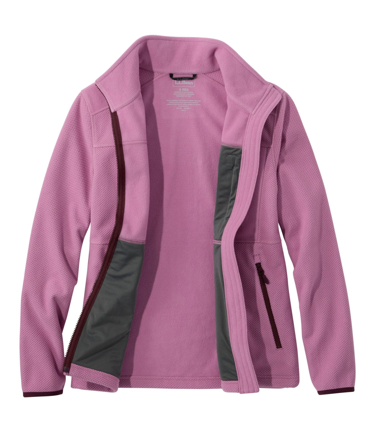 L.L.Bean Women's Wind Challenger Fleece Jacket Carbon Navy