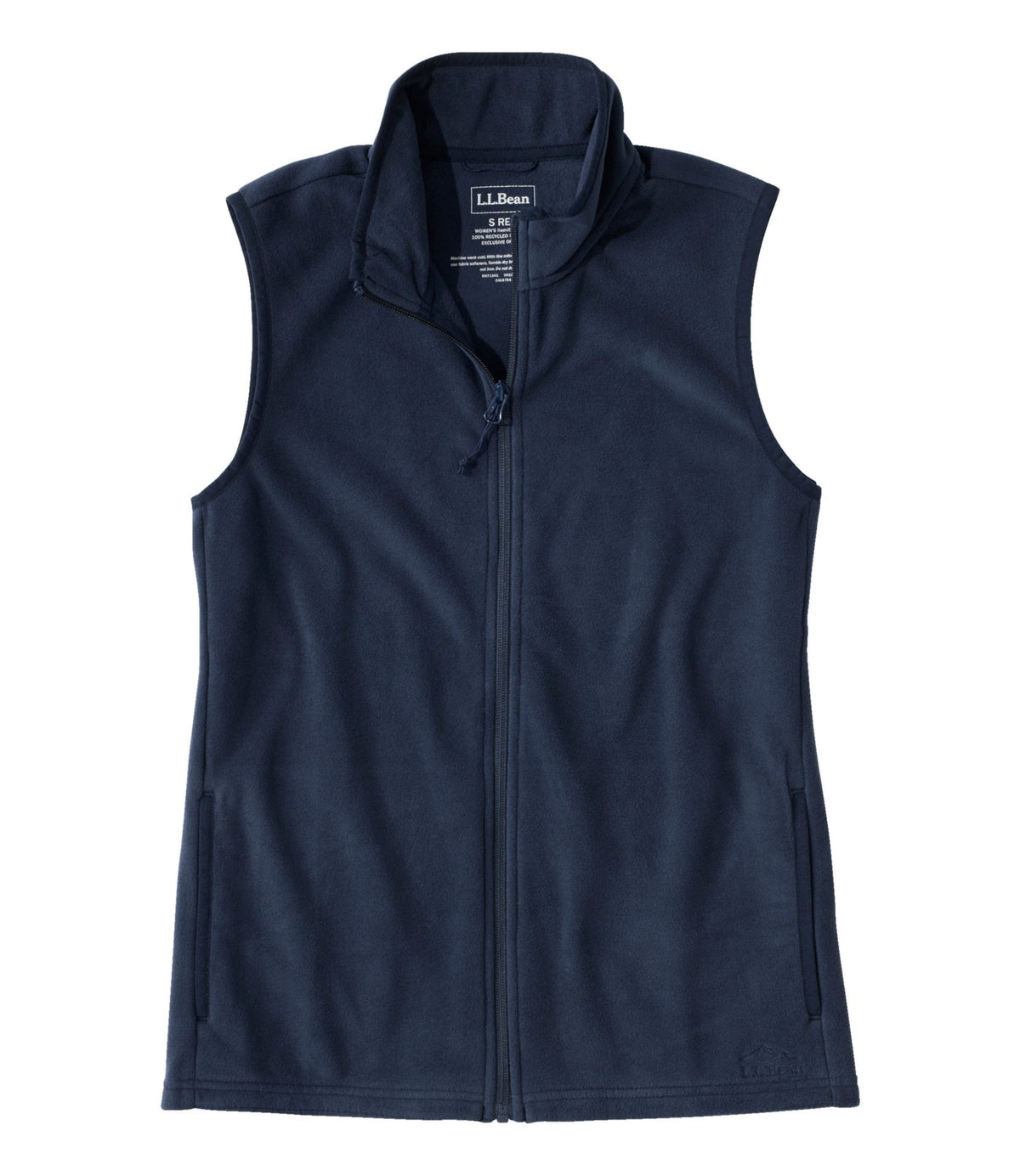 L.L.Bean Women's All Season Access Fleece Vest Classic Navy