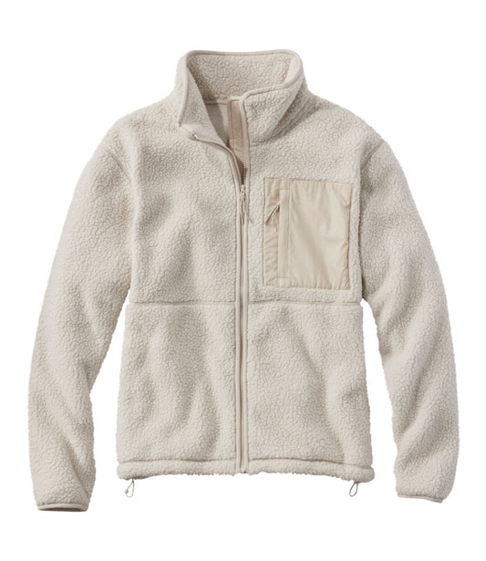 L.L.Bean Women's Mountainside Fleece Jacket Shore