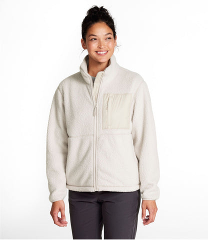 L.L.Bean Women's Mountainside Fleece Jacket Shore