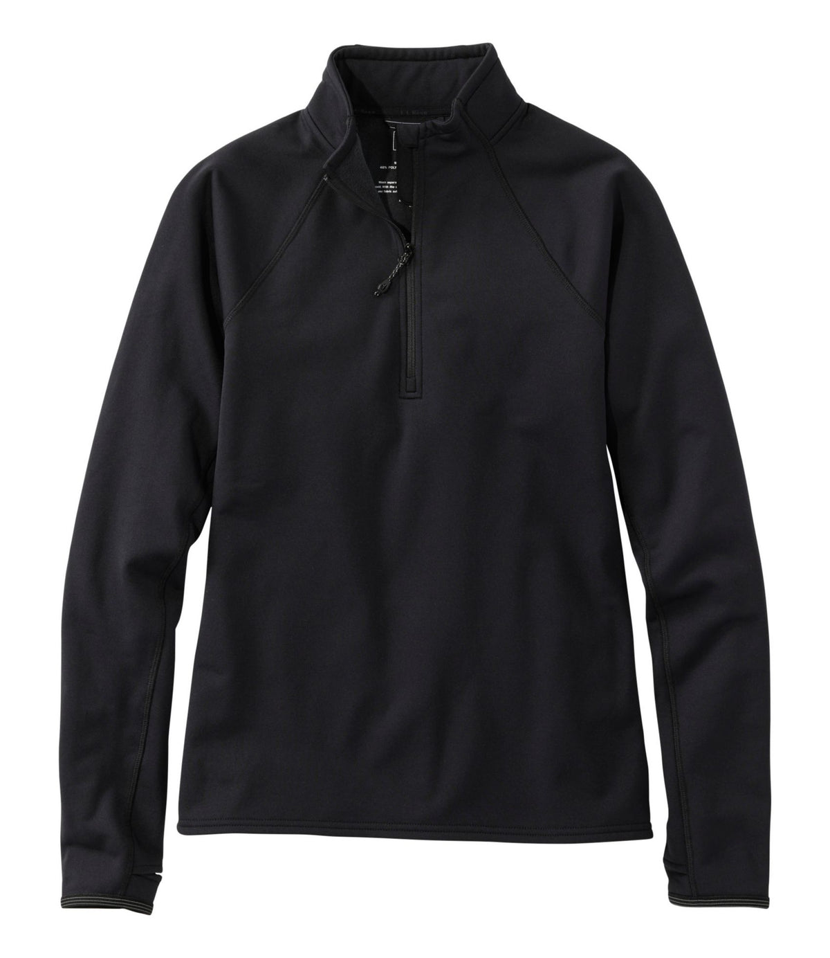 L.L.Bean Women's Primaloft ThermaStretch Fleece 1/4 Zip Pullover