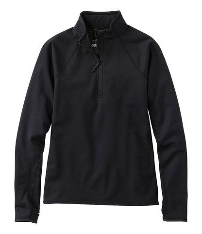 L.L.Bean Women's Primaloft ThermaStretch Fleece 1/4 Zip Pullover