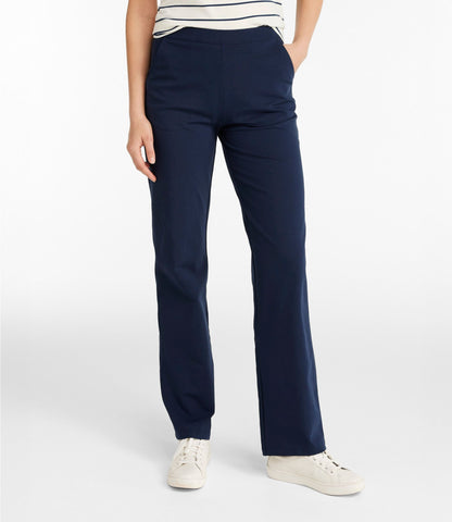 L.L.Bean Women's Perfect Fit Pants, Straight-Leg Classic Navy