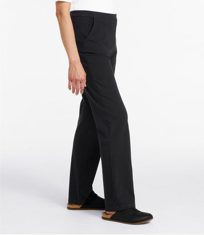 L.L.Bean Women's Perfect Fit Pants, Straight-Leg Classic Navy