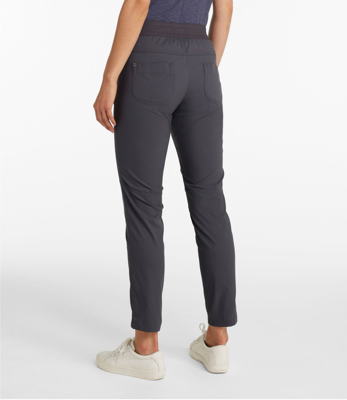 L.L.Bean Women's Vista Camp Pants, Slim-Leg Dark Taupe