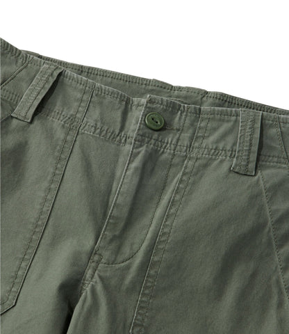 L.L.Bean Women's 207 Vintage Cotton Canvas Pants, Mid-Rise Straight-Leg Cargo Carbon Navy
