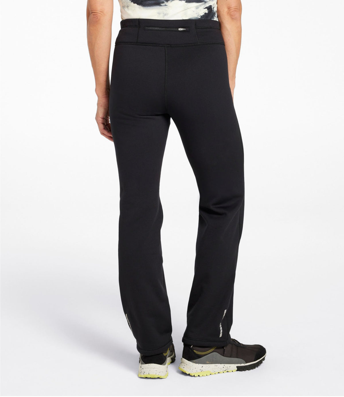 L.L.Bean Women's PrimaLoft ThermaStretch Fleece Pants, Mid-Rise Straight-Leg Nautical Navy