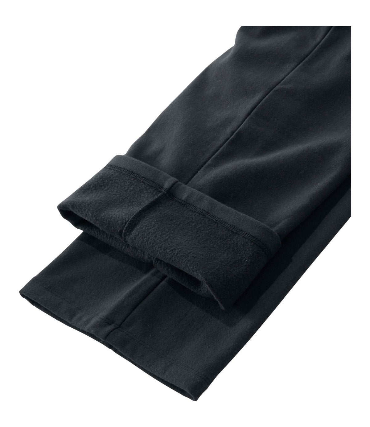 L.L.Bean Women's Perfect Fit Pants, Fleece-Backed Straight-Leg Classic Navy