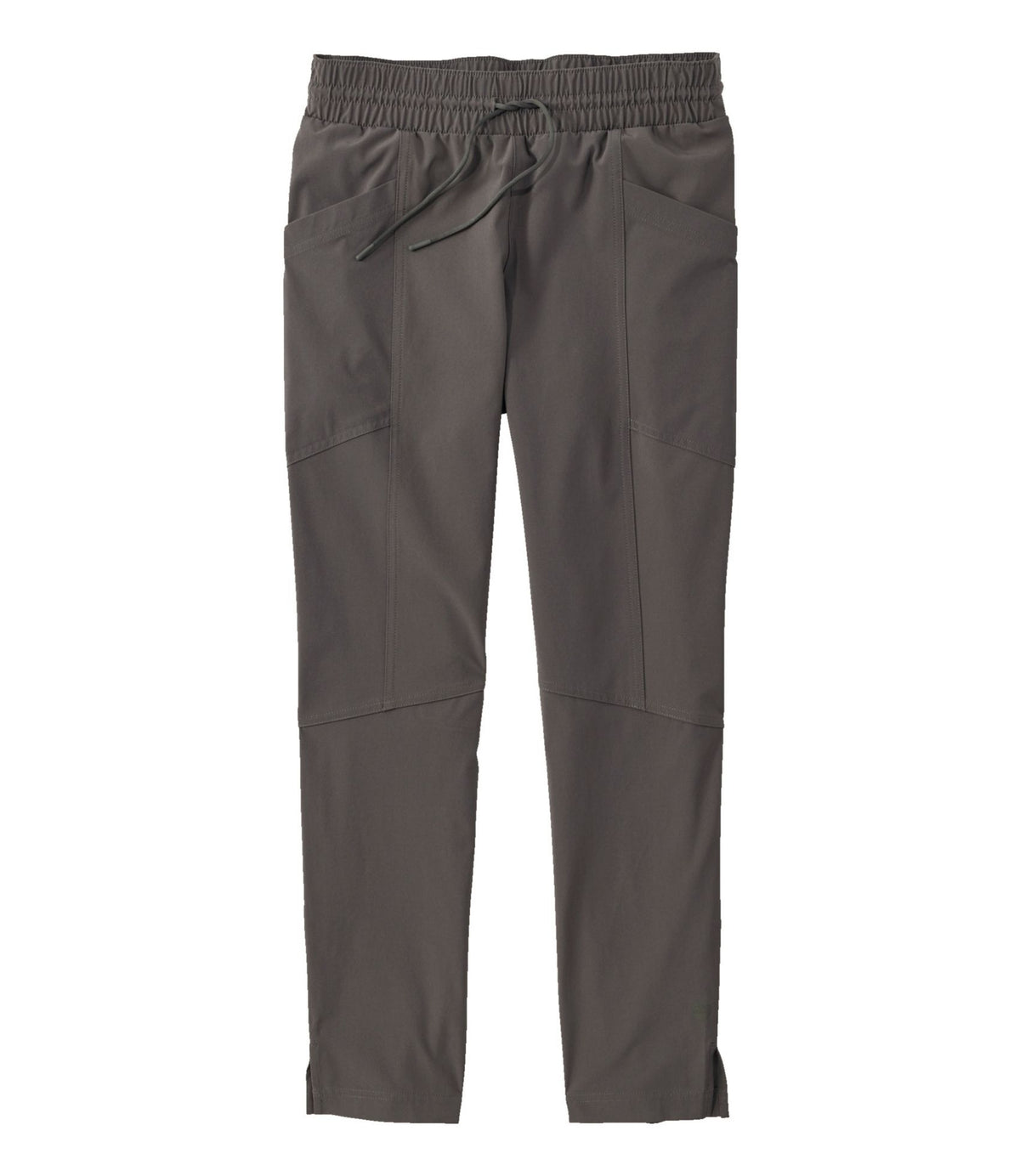 L.L.Bean Women's VentureStretch Woven Ankle Pants Dark Taupe
