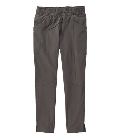 L.L.Bean Women's VentureStretch Woven Ankle Pants Dark Taupe