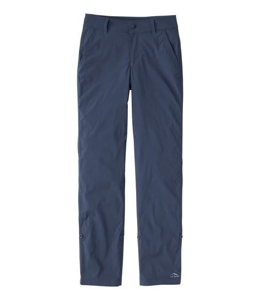 L.L.Bean Women's Access Trail Pants, Straight-Leg Carbon Navy