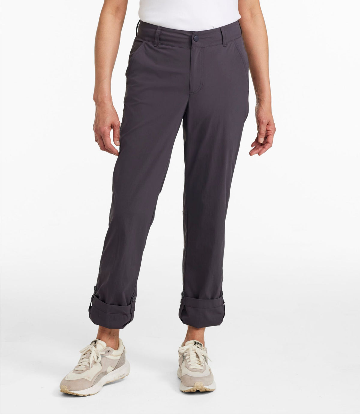 L.L.Bean Women's Access Trail Pants, Straight-Leg Carbon Navy