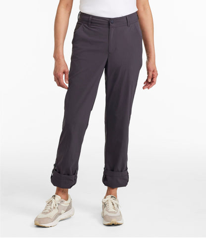 L.L.Bean Women's Access Trail Pants, Straight-Leg Carbon Navy