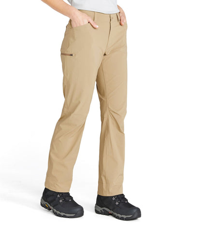 L.L.Bean Women's No Fly Zone Pants, Mid-Rise Briar