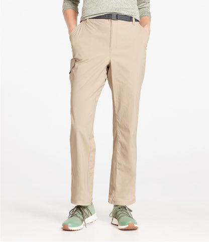 L.L.Bean Women's Tropicwear Pants, Mid-Rise Frost Gray