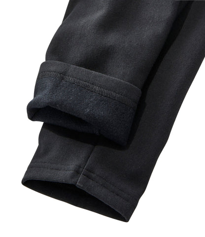L.L.Bean Women's Perfect Fit Pants, Fleece-Backed Leggings Classic Navy
