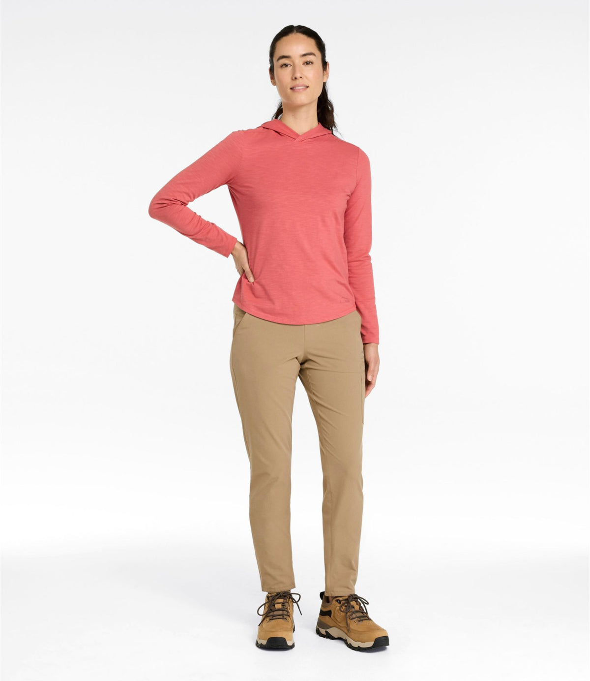 L.L.Bean Women's Tropicwear Comfort Pants Asphalt