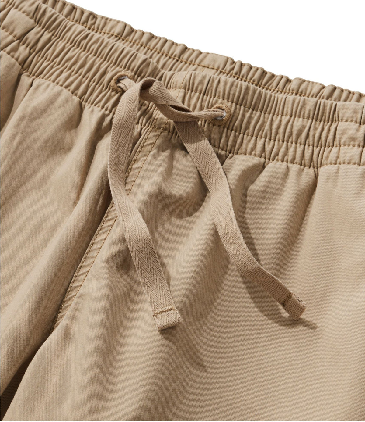 L.L.Bean Women's Lakewashed Chino Pants, Mid-Rise Pull-On Ankle Sea Salt