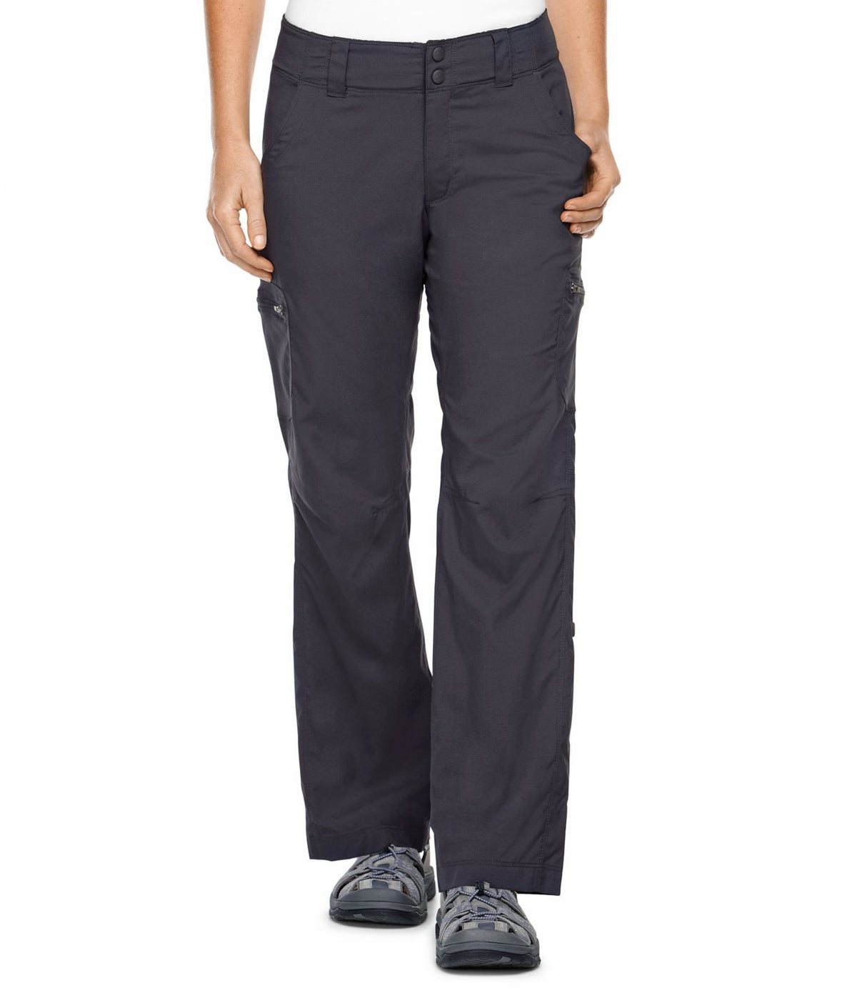 L.L.Bean Women's Vista Trekking Pants, Mid-Rise Straight-Leg Sandstone
