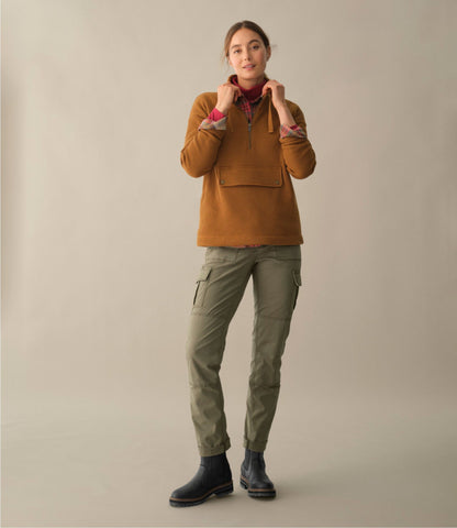 L.L.Bean Women's Stretch Canvas Cargo Pants, Mid-Rise Straight-Leg