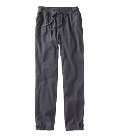 L.L.Bean Women's Explorer Ripstop Pants, Straight-Leg Alloy Gray