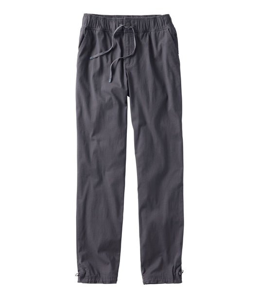 L.L.Bean Women's Explorer Ripstop Pants, Straight-Leg Alloy Gray
