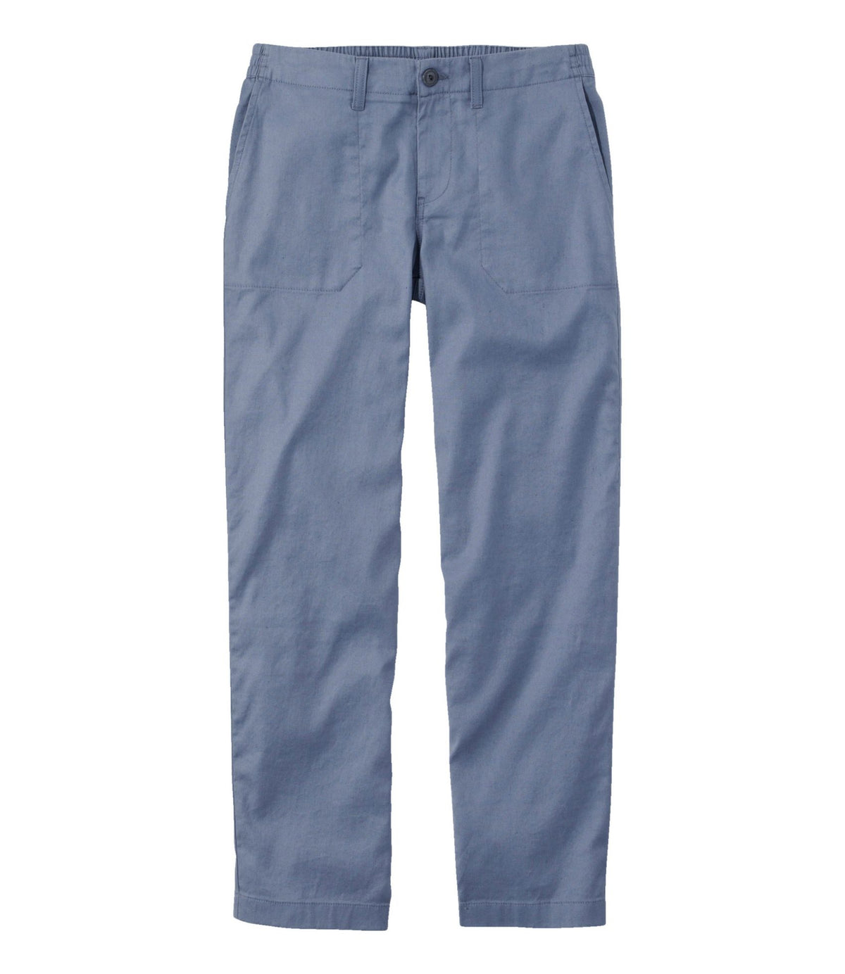 L.L.Bean Women's Comfort Stretch Cotton/Linen Pants, High-Rise Ankle