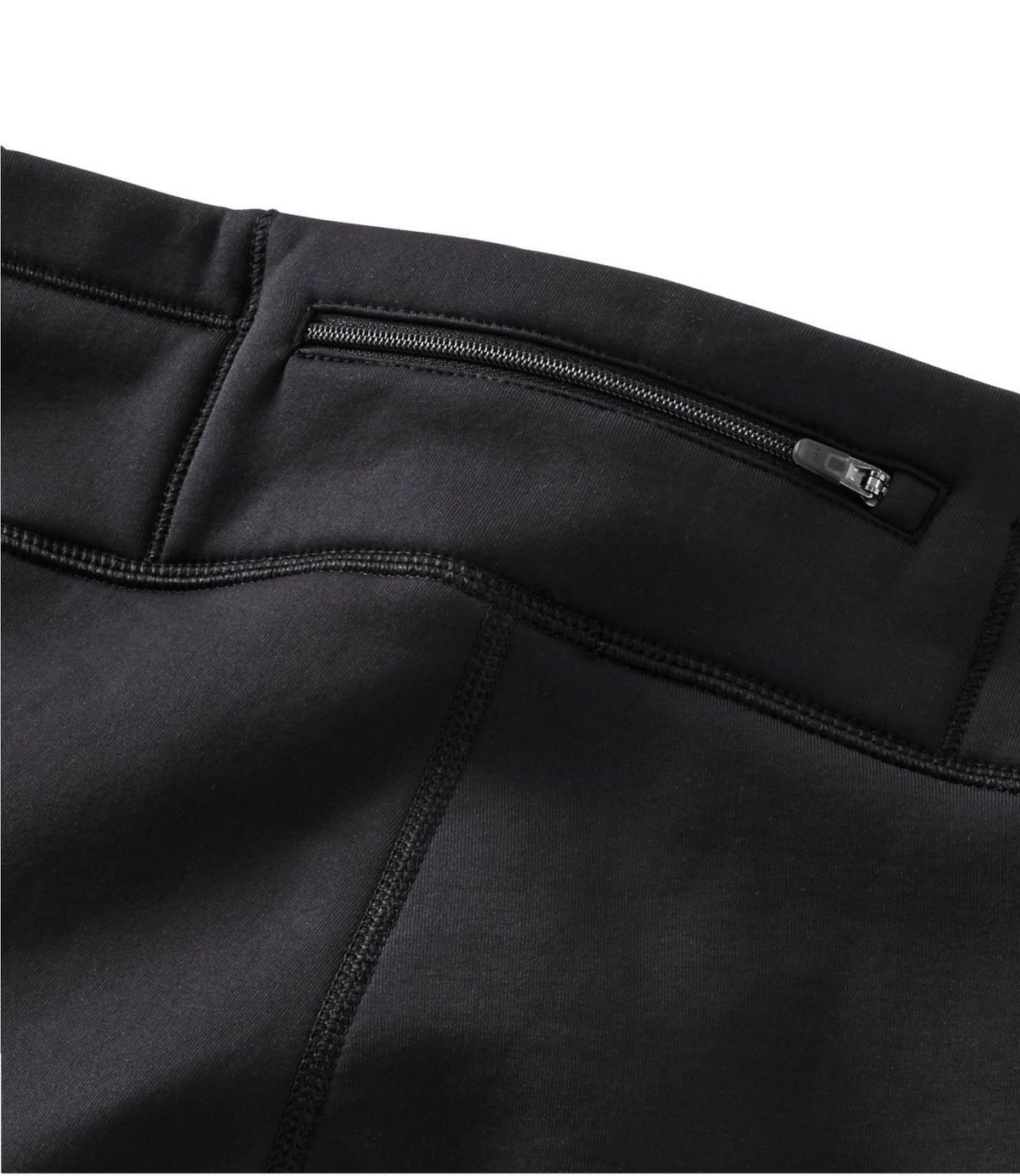 L.L.Bean Women's PrimaLoft ThermaStretch Fleece Tights, Mid-Rise Nautical Navy
